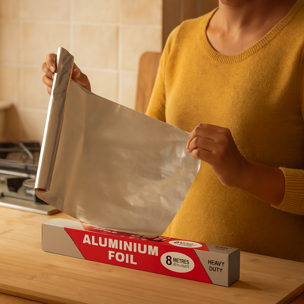 Heavy Duty Aluminium Foil 8 Metres Roll image
