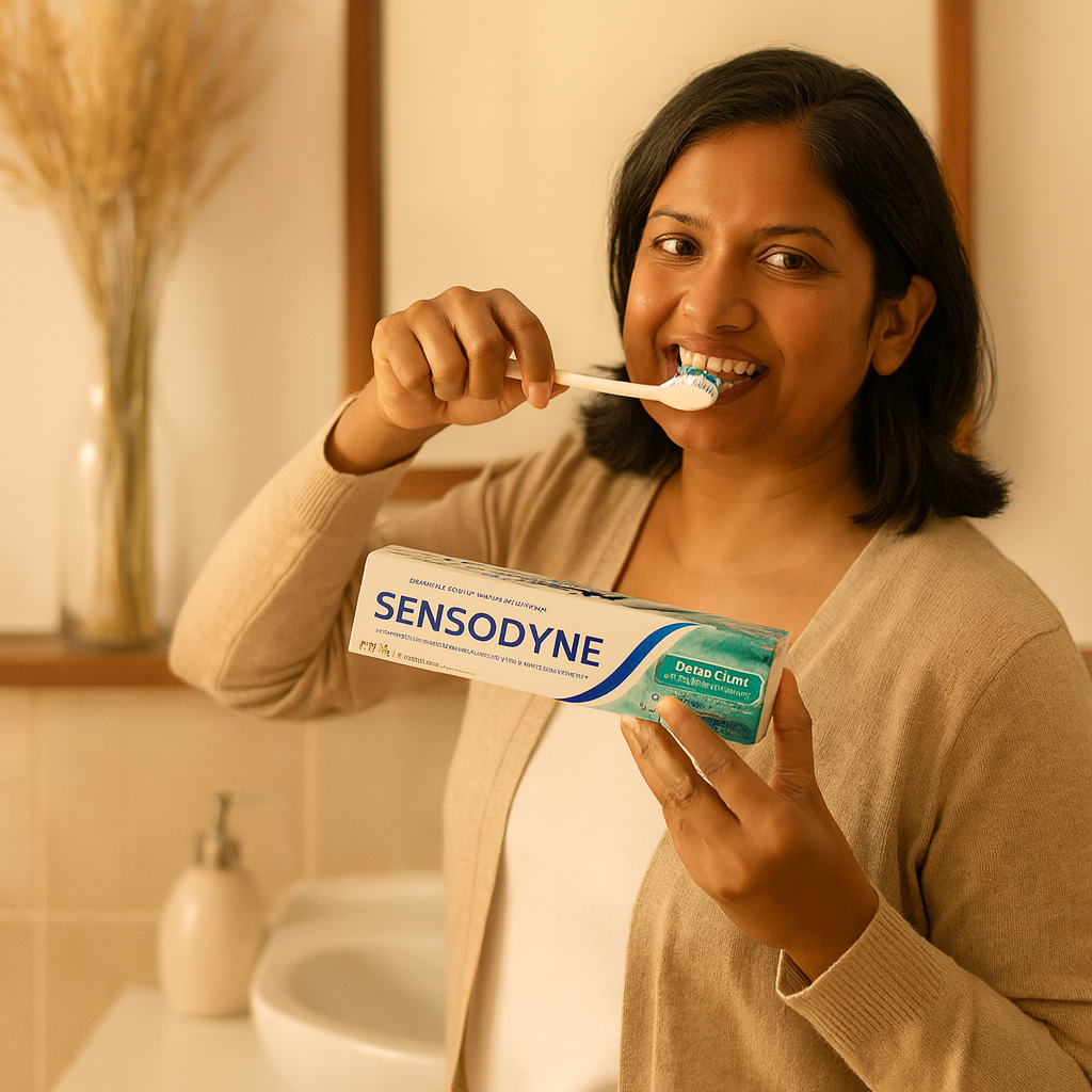 Sensodyne Deep Clean Toothpaste image