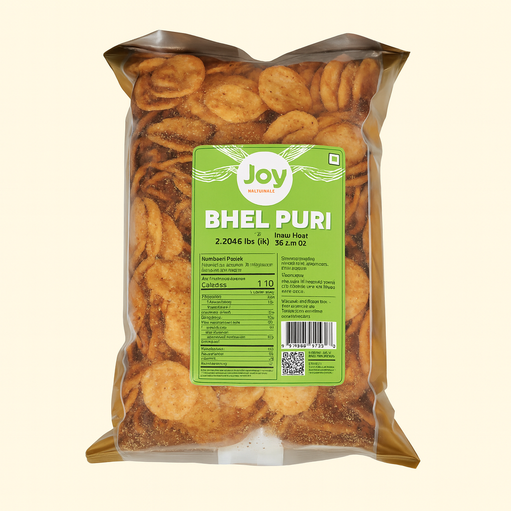 Joy Natural Bhel Puri 3in1 Chat Papdi