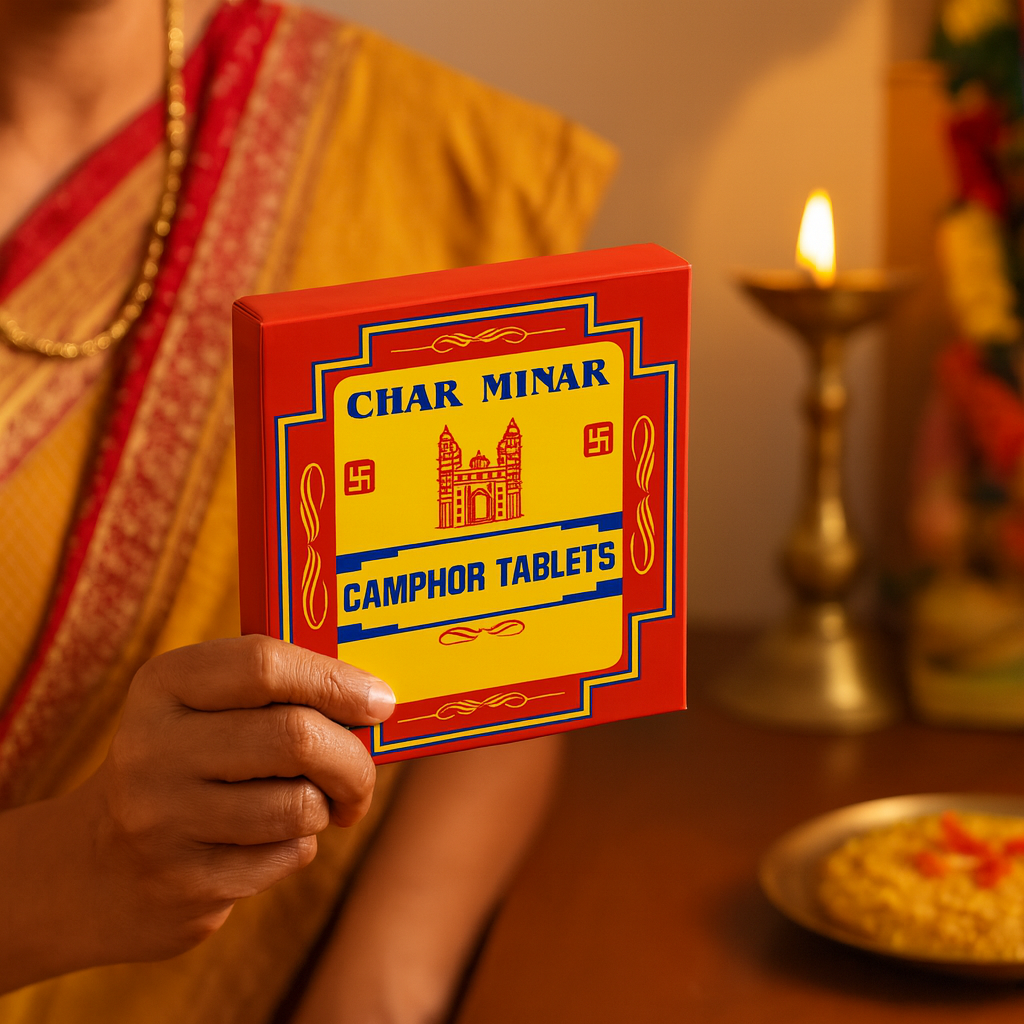 Char Minar Camphor Tablets image