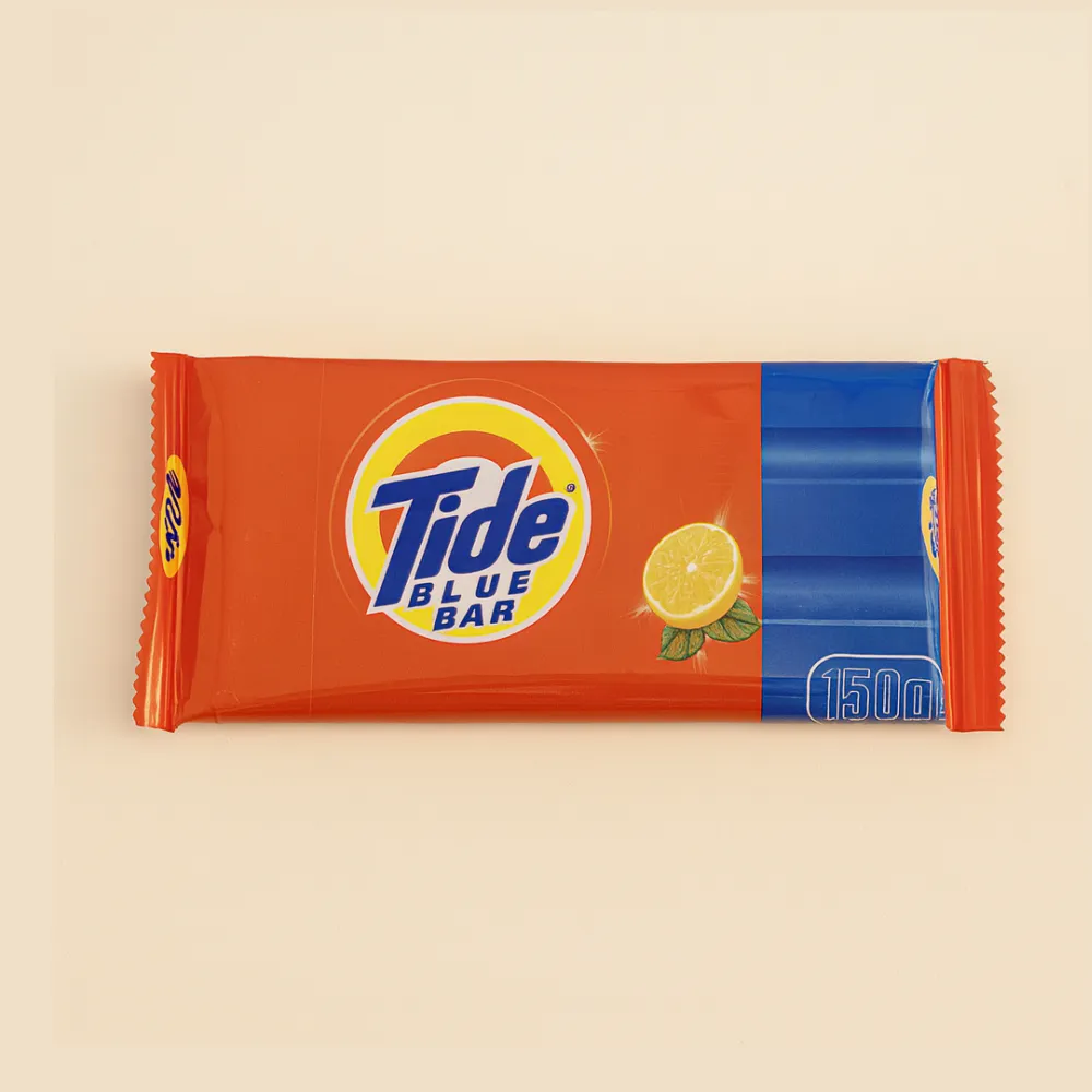 Tide Blue Bar Laundry Soap with Lemon Freshness