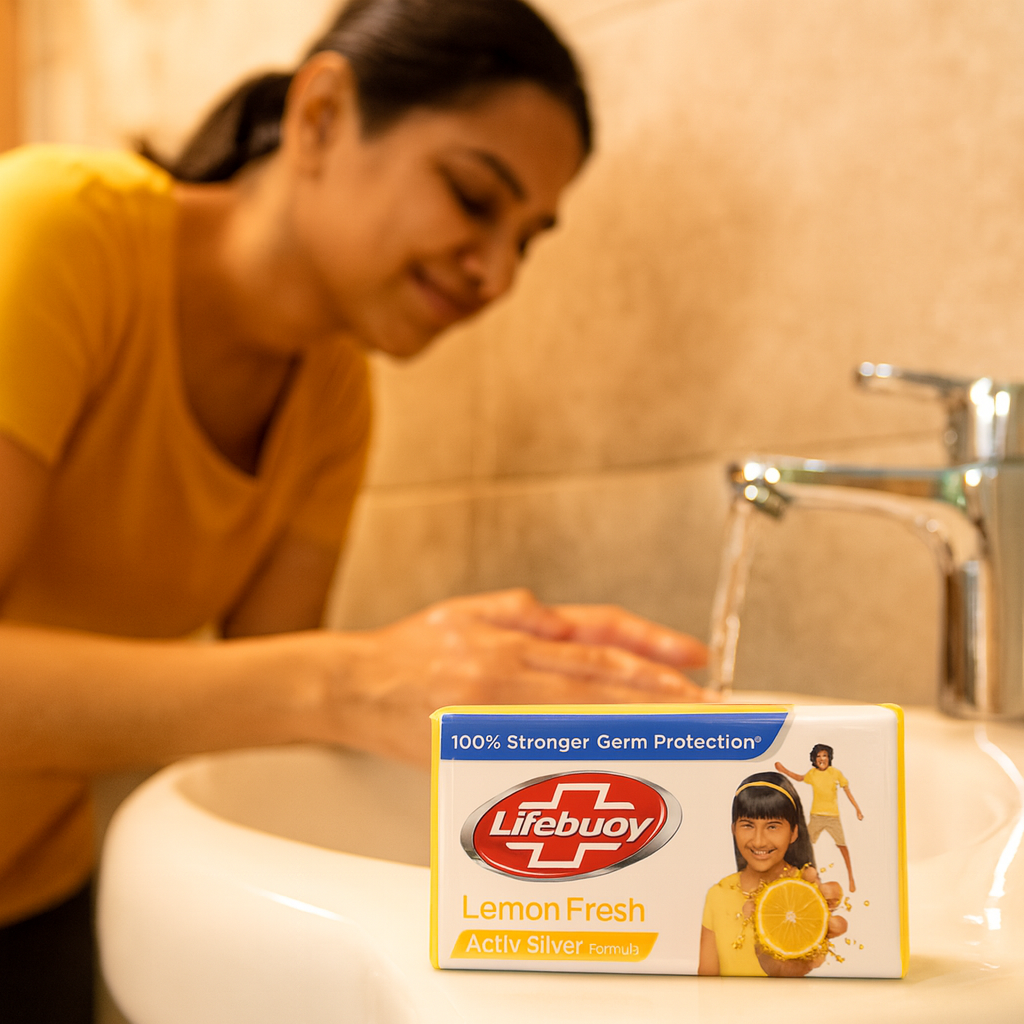 Lifebuoy Lemon Fresh Soap Bar image