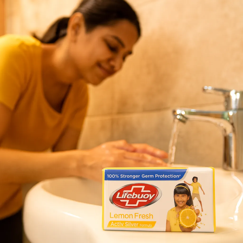 Lifebuoy Lemon Fresh Soap Bar image