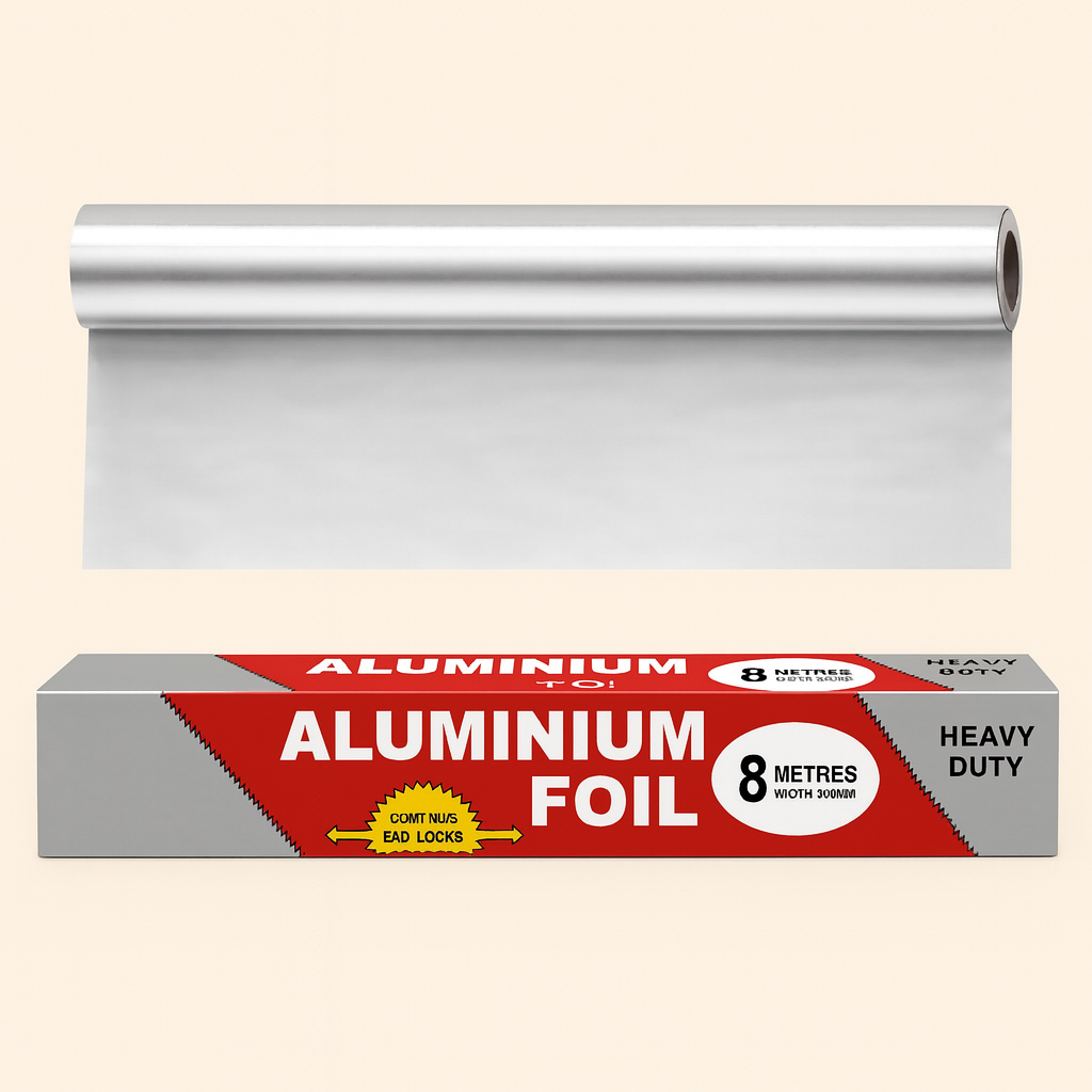 Heavy Duty Aluminium Foil 8 Metres Roll