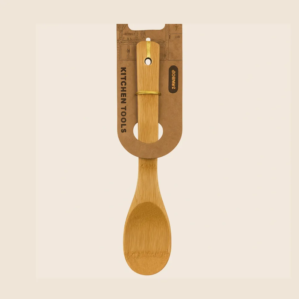 Bamboo Wooden Kitchen Spoon