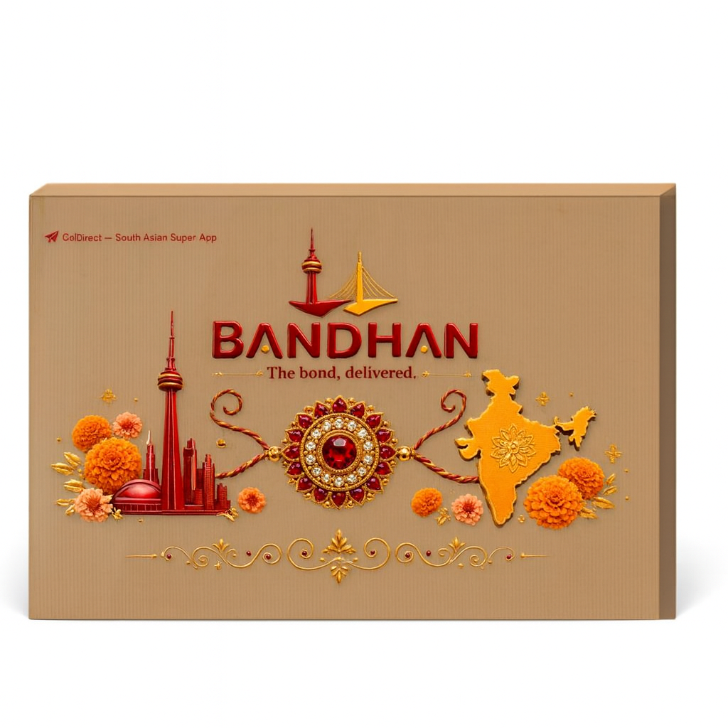 Bandhan Rakhi Gift Box