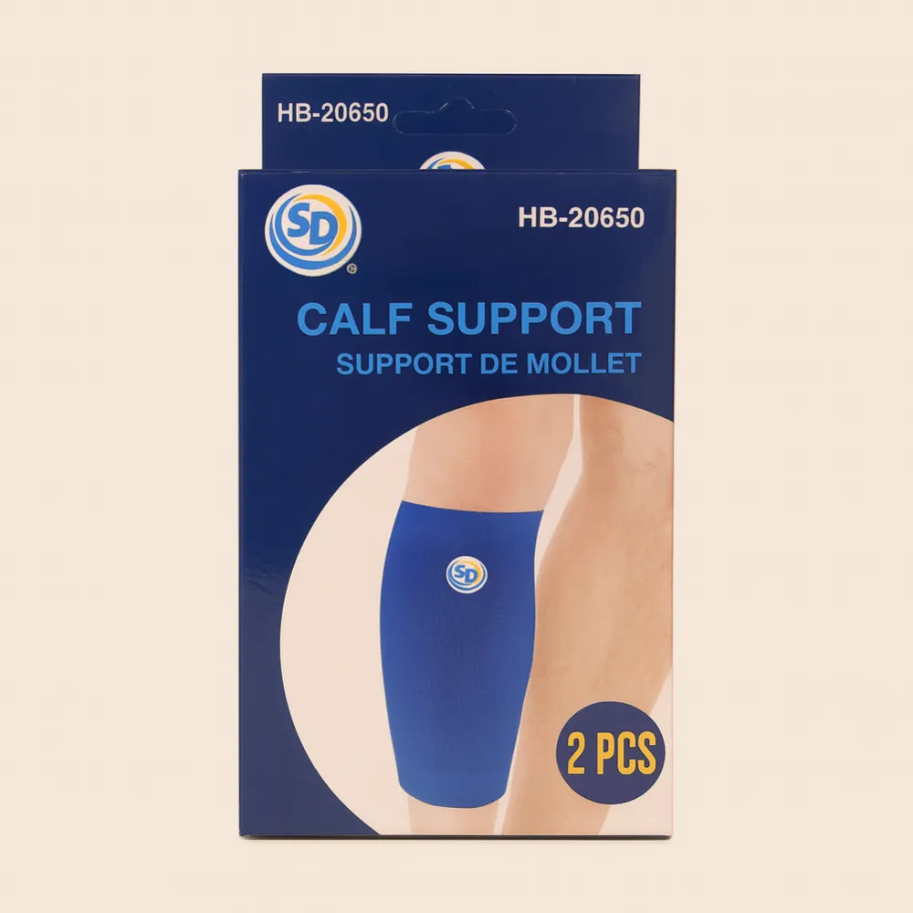 Blue Calf Support Sleeve 2 Pieces