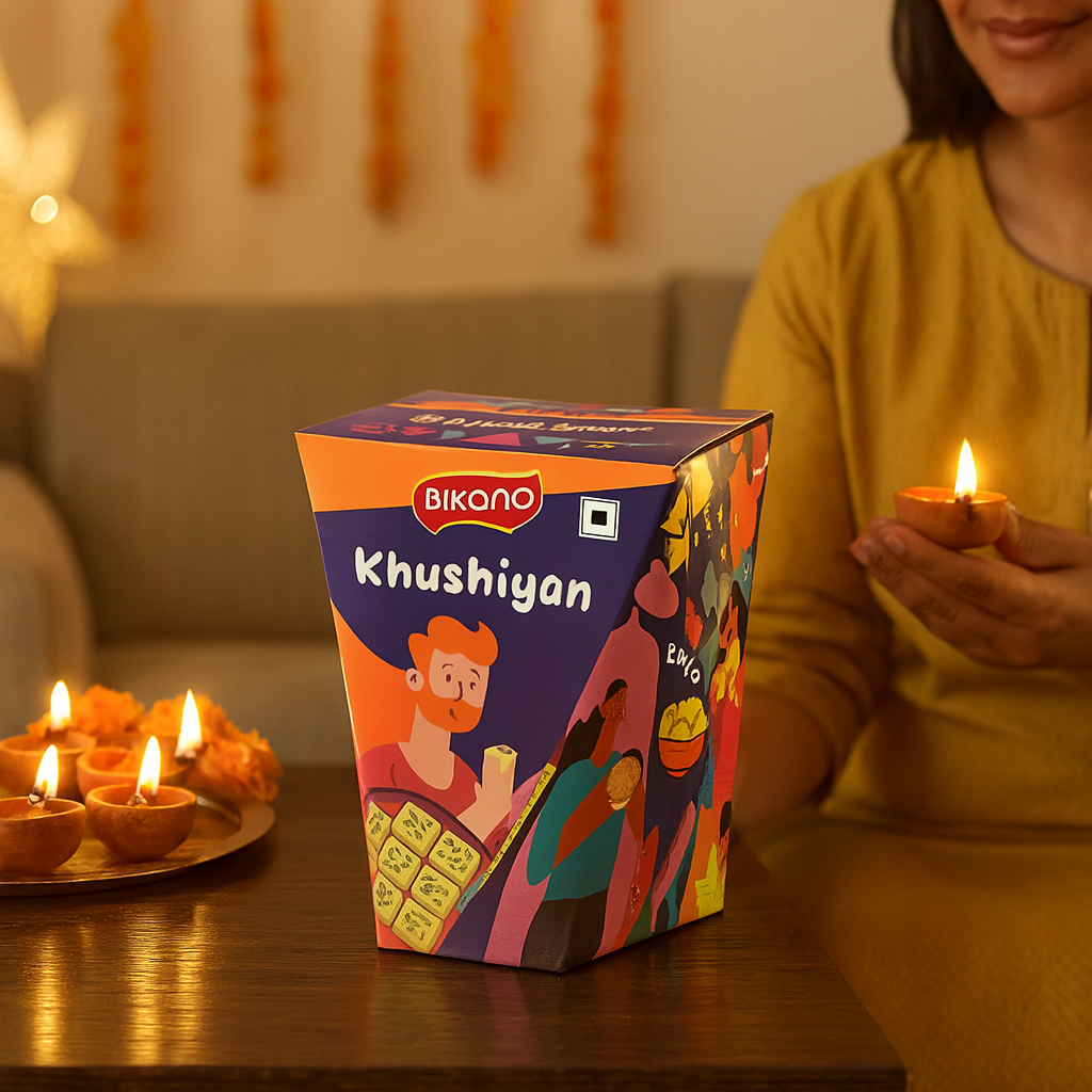 Bikano Khushiyan Sweets & Snacks Gift Box image