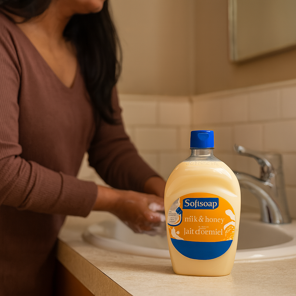 Softsoap Milk & Honey Liquid Hand Soap image