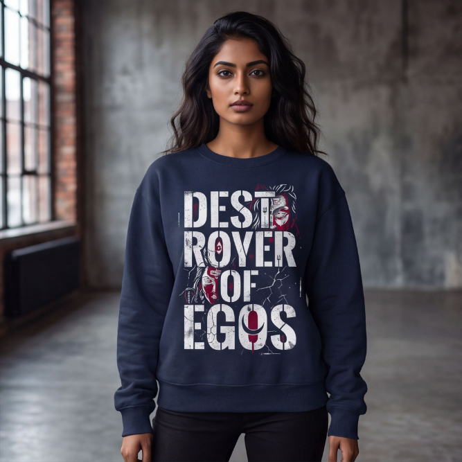 Unisex Graphic Sweatshirt Destroyer Of Egos image