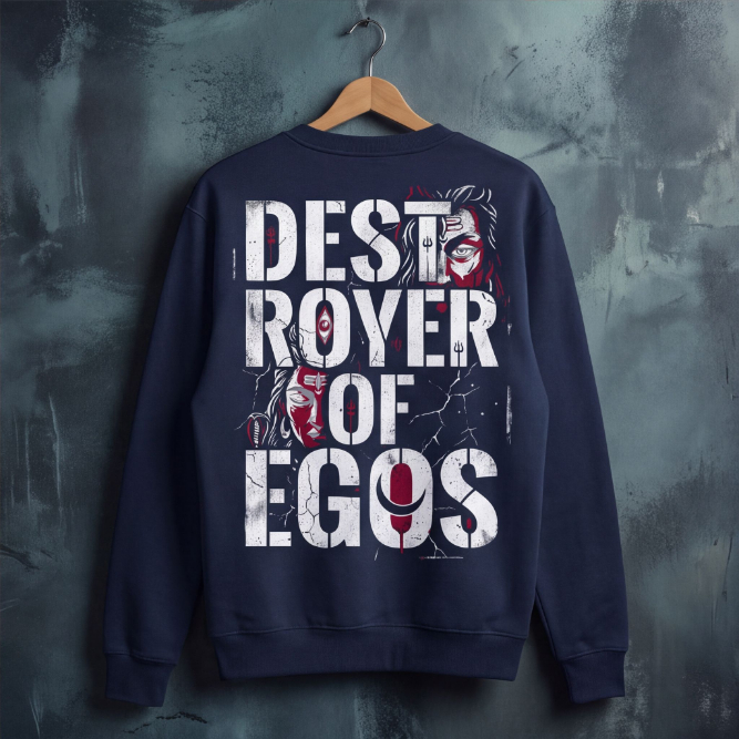 Unisex Graphic Sweatshirt Destroyer Of Egos image