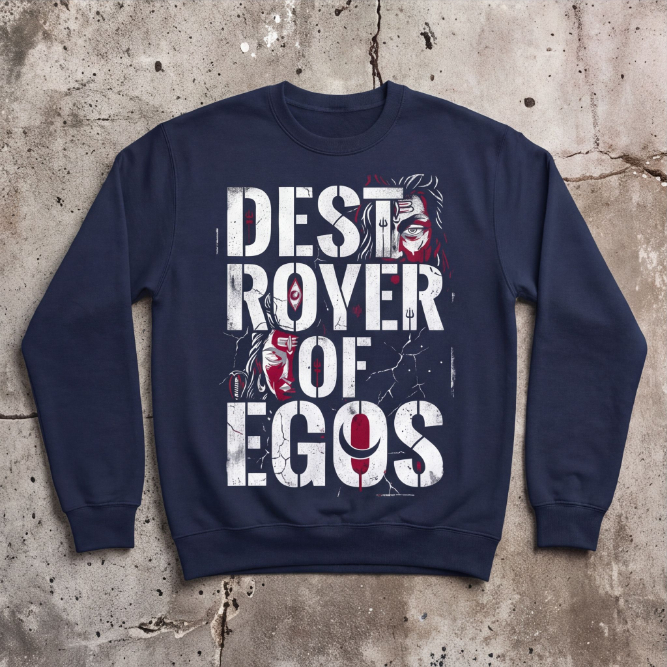 Unisex Graphic Sweatshirt Destroyer Of Egos
