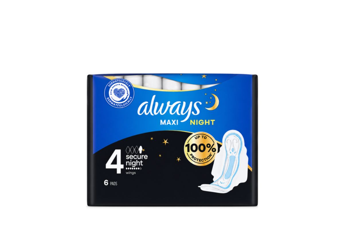 Always Maxi Night Size 4 Pads image