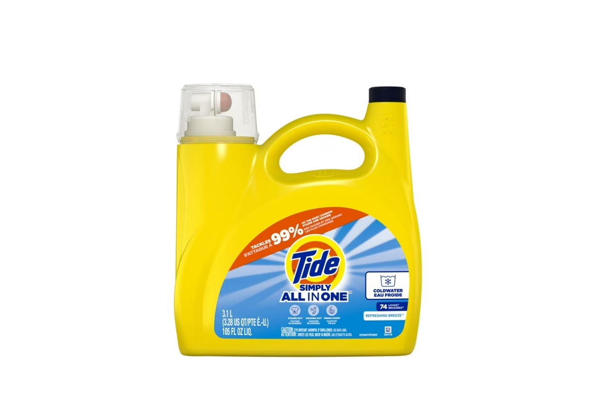 Tide Liquid Detergent Refreshing Breeze image