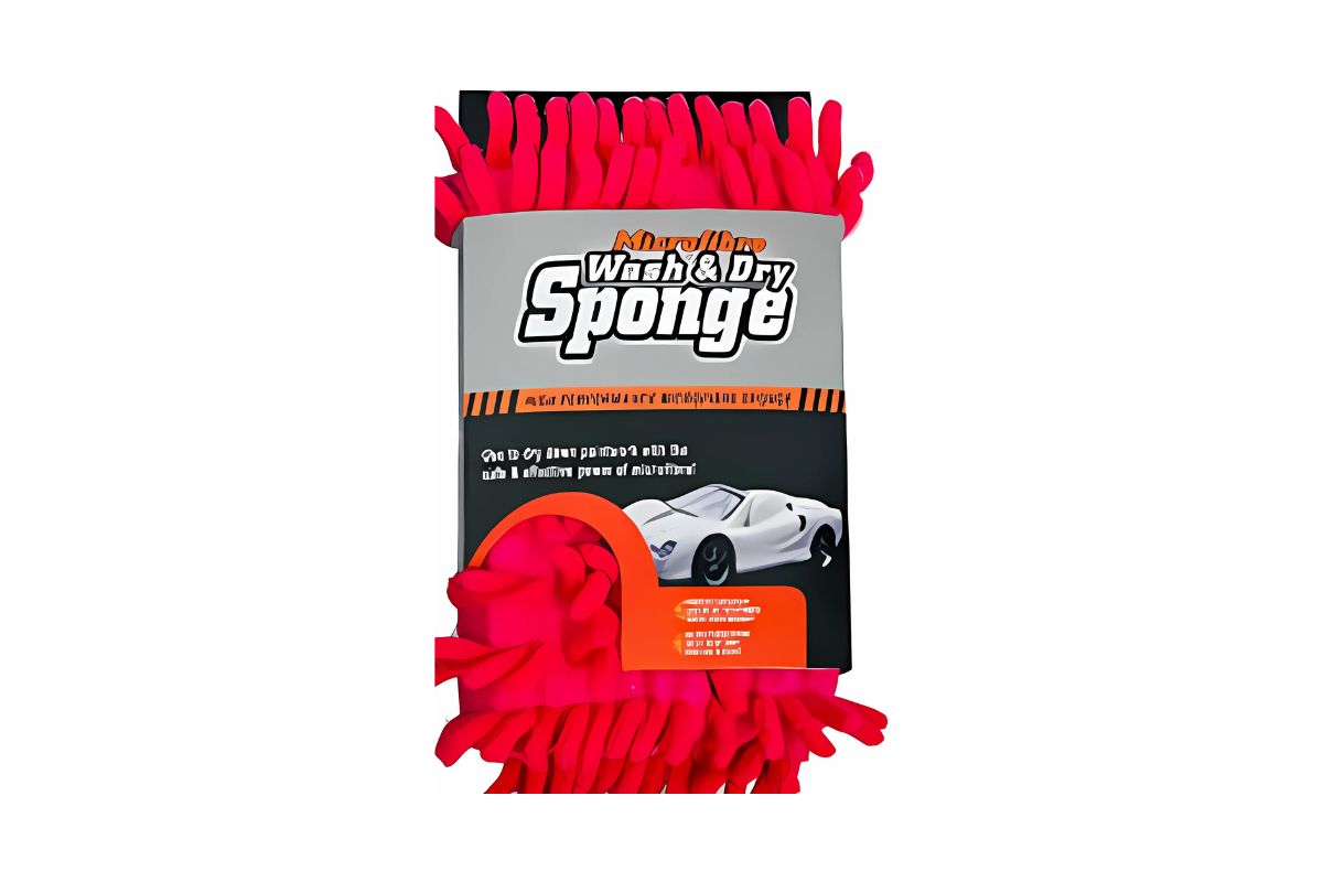 Microfibre Wash & Dry Sponge