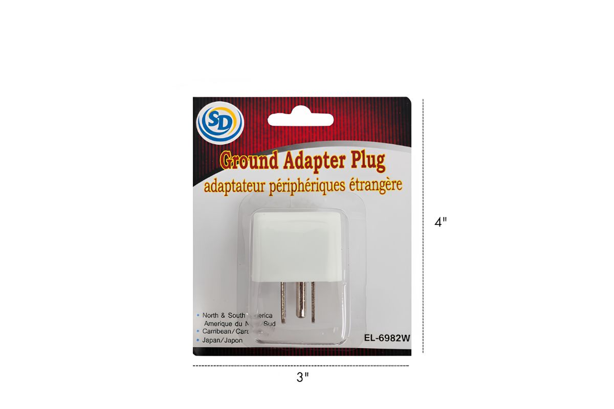 Travel Converter Plug (India To Canada)