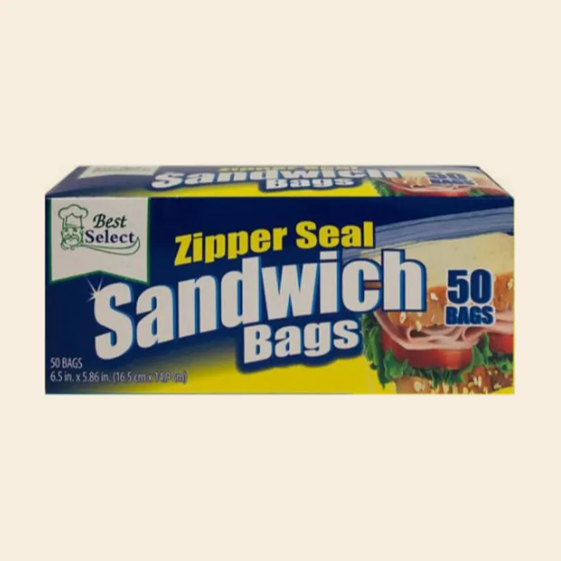 Zipper Sandwich Bags