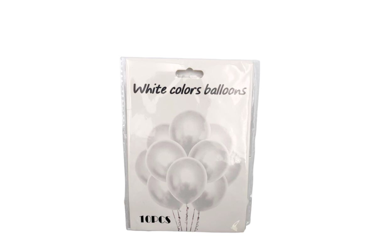 Party Balloon White image