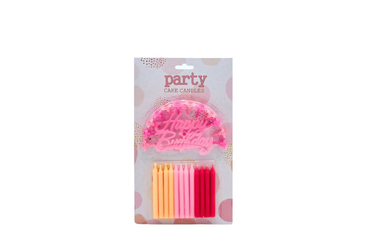 Birthday Candles – Pink