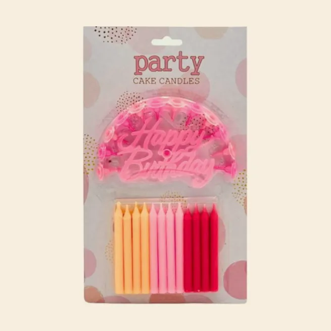 Birthday Candles – Pink