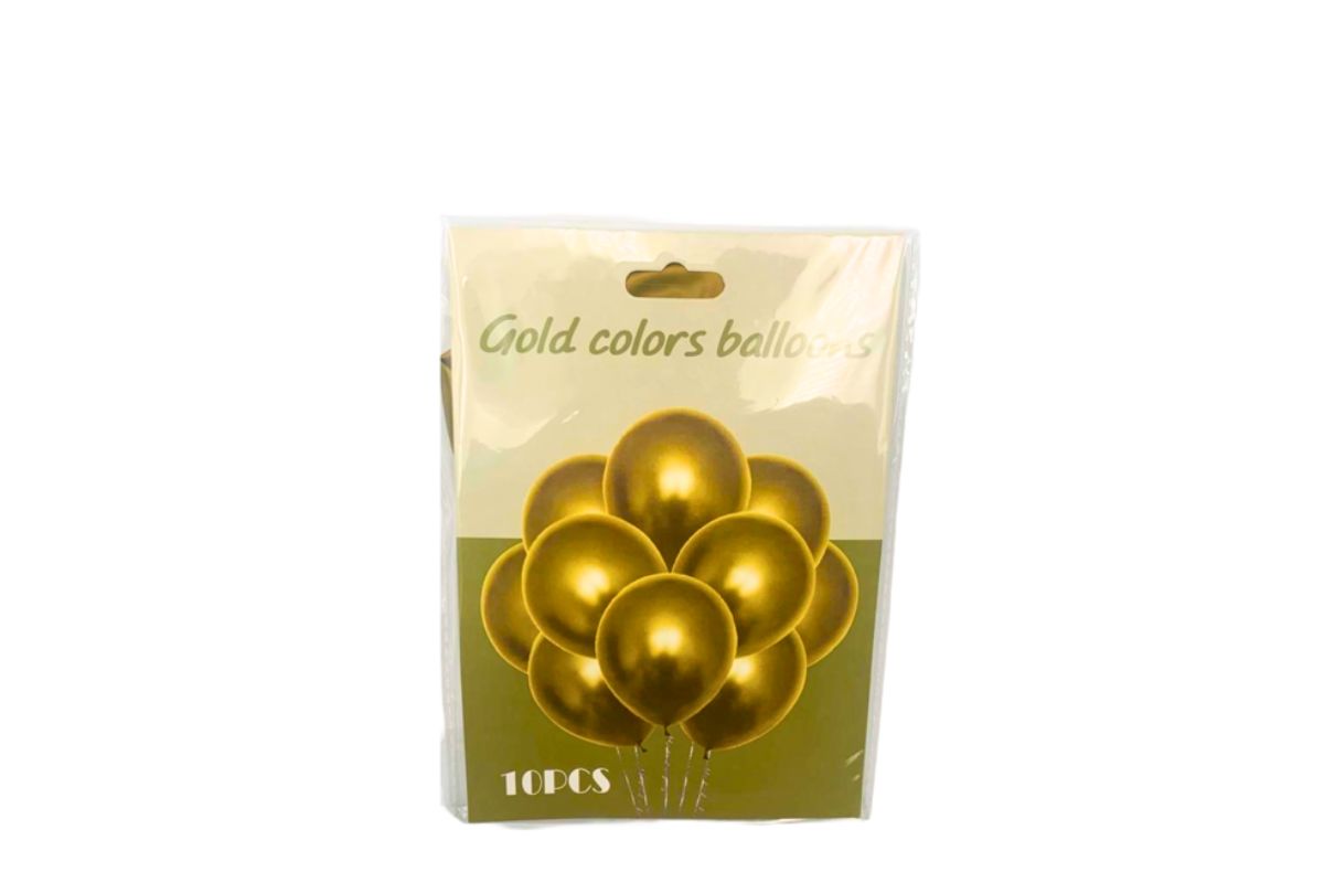 Party Balloon Gold image