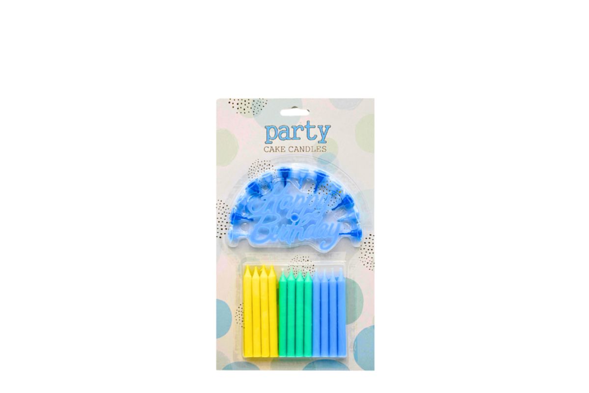 Birthday Candles – Blue