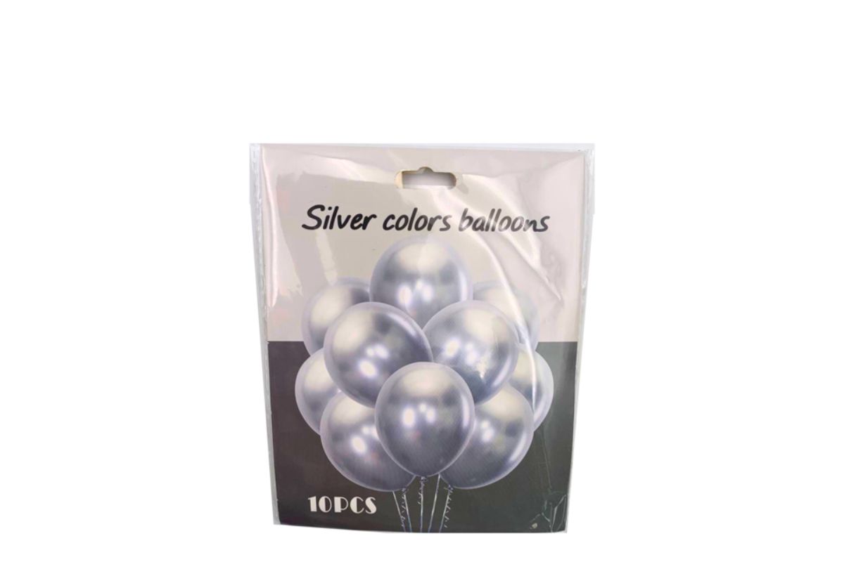 Party Balloon Silver