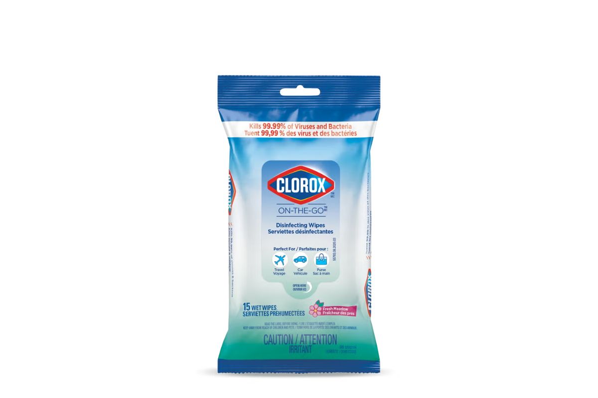 Clorox On-The-Go Disinfecting Wipes