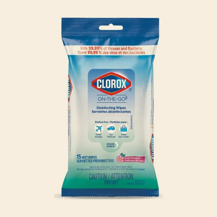 Clorox On-The-Go Disinfecting Wipes