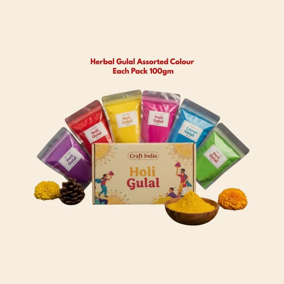 Herbal Gulal Assorted Colour