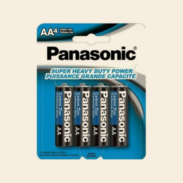 Panasonic AA Battery (4 Pack)