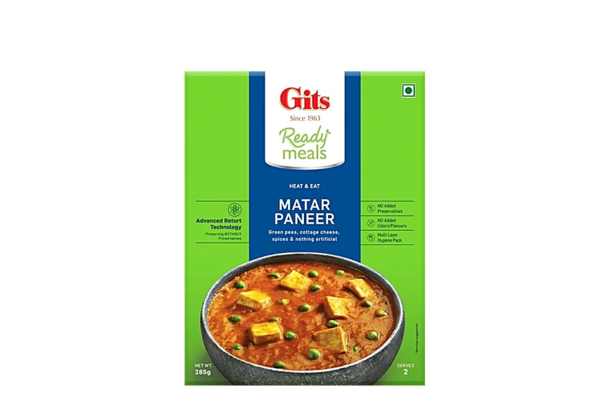 Gits Matar Paneer