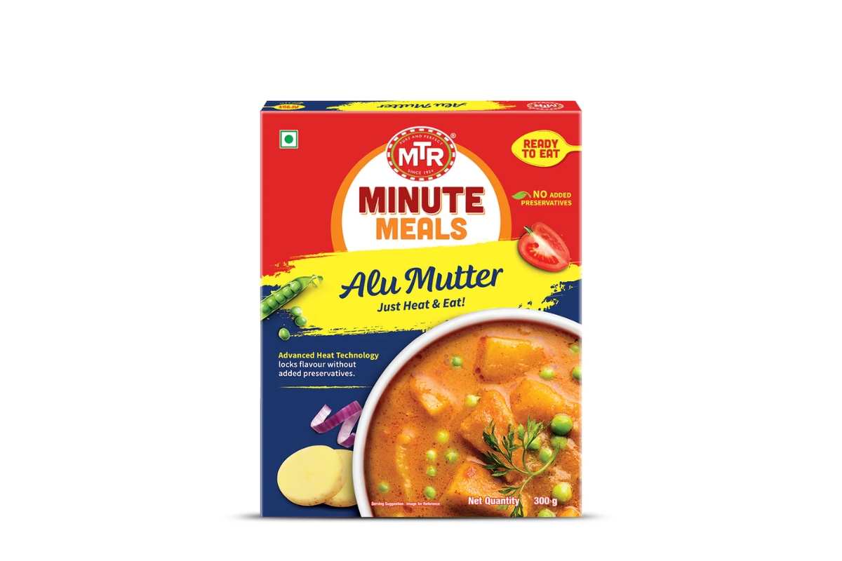 MTR Aloo Mutter Curry image
