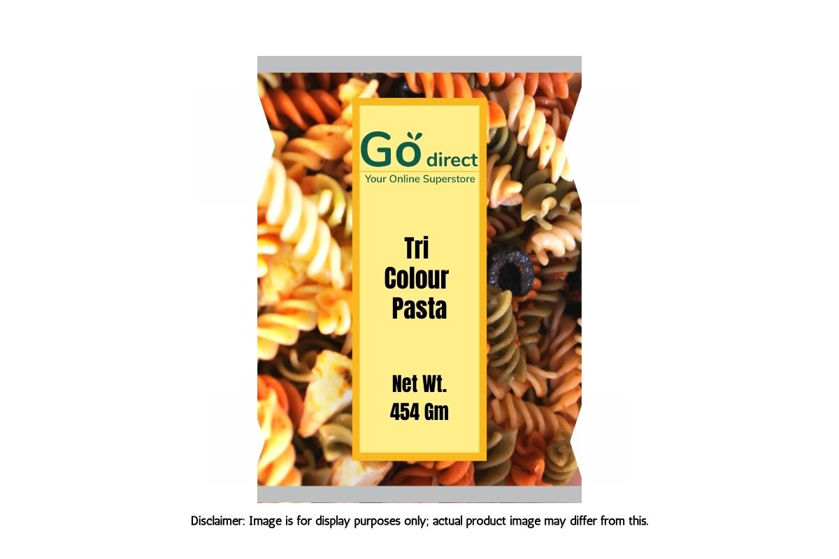 Tri Colour Pasta image