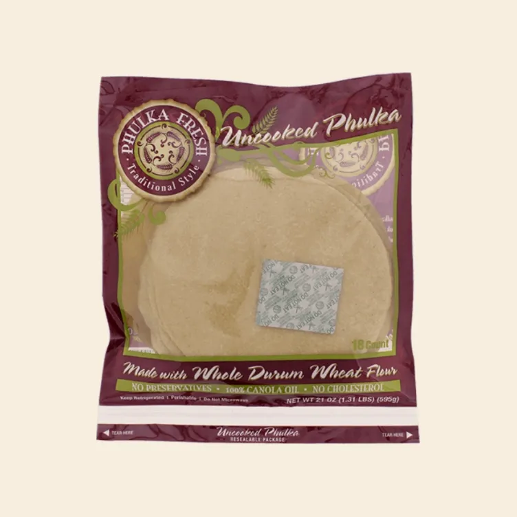 Phulka Fresh Uncooked Roti