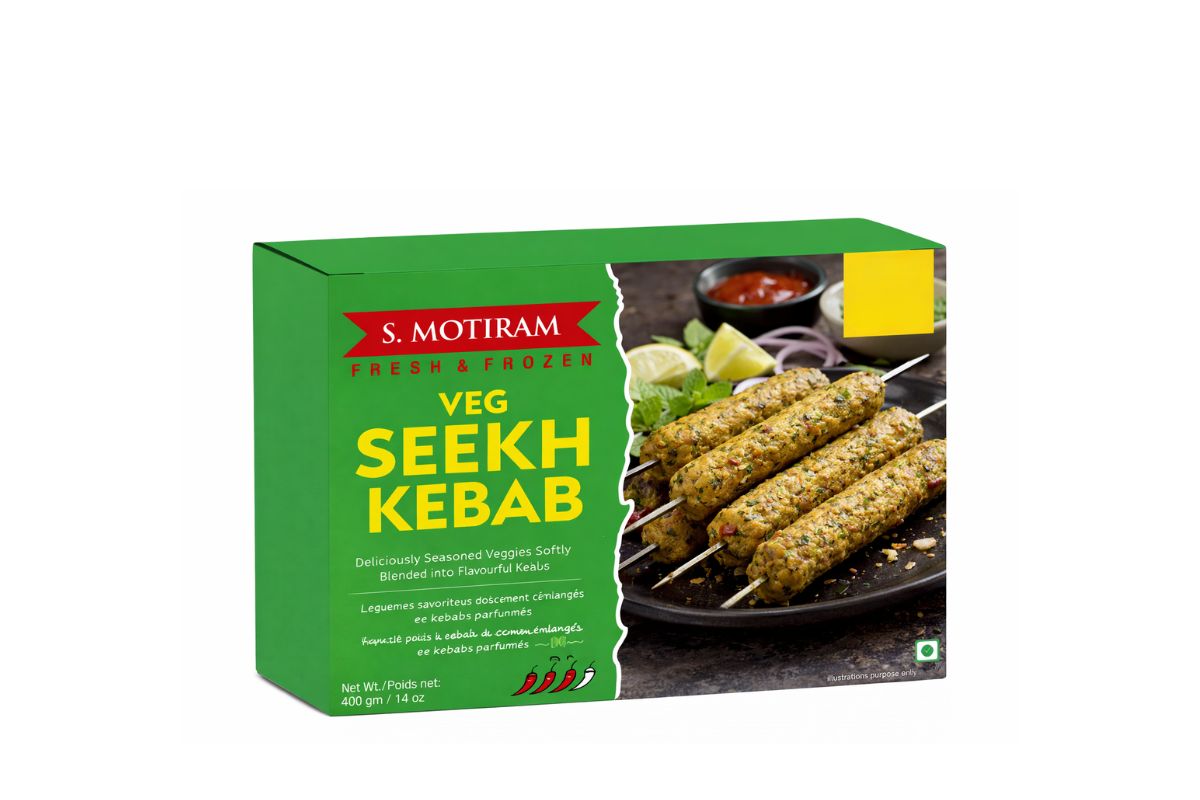 S. Motiram Veg Seekh Kebab