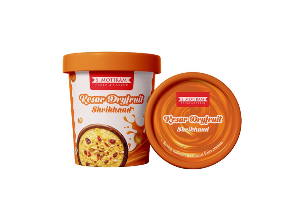 S. Motiram Kesar Dry Fruit Shrikhand image