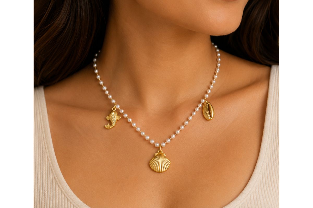 Ocean's Whisper Lumina Necklace image