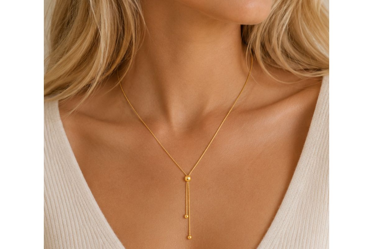 Wrap Lariat Necklace image