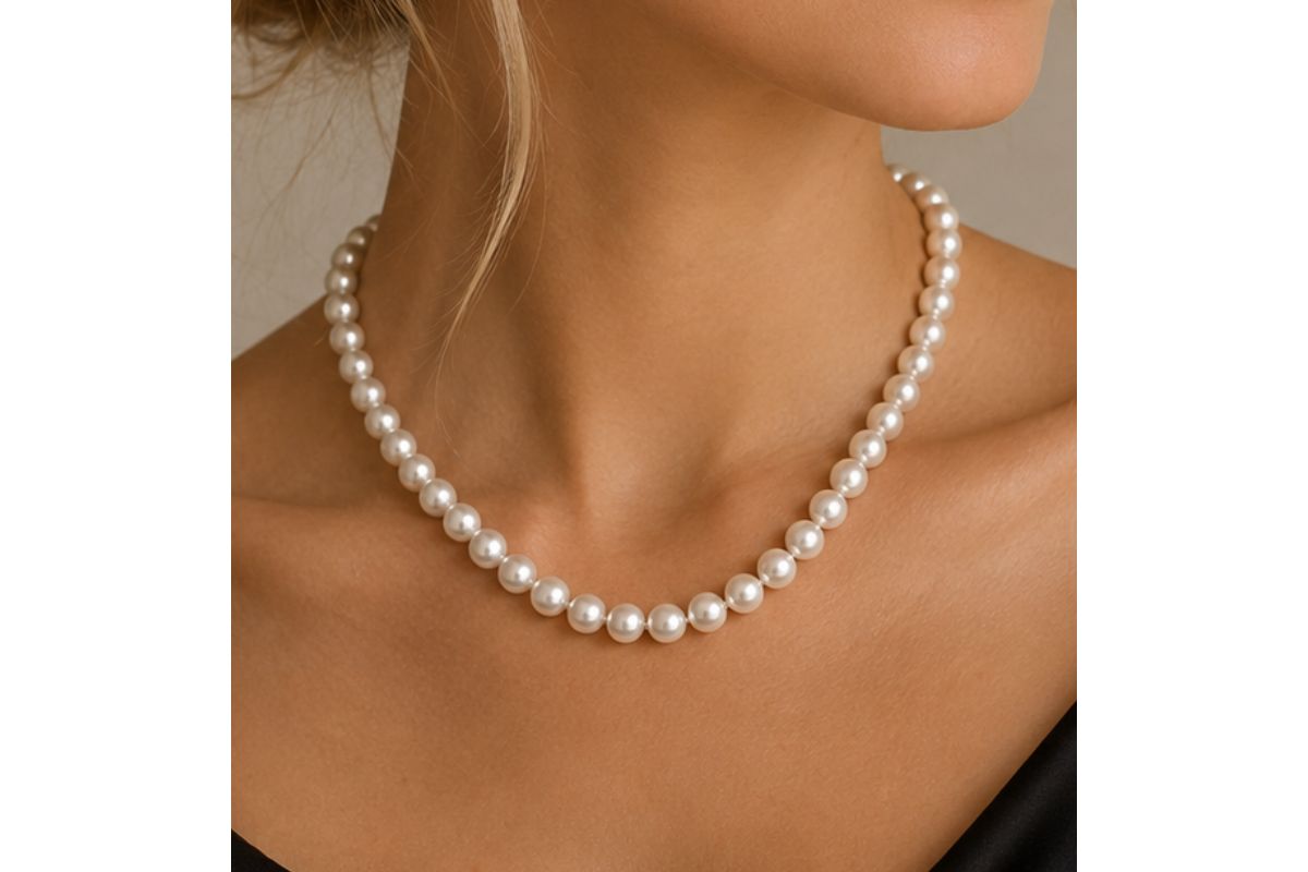 Timeless Pearl Grace Necklace image