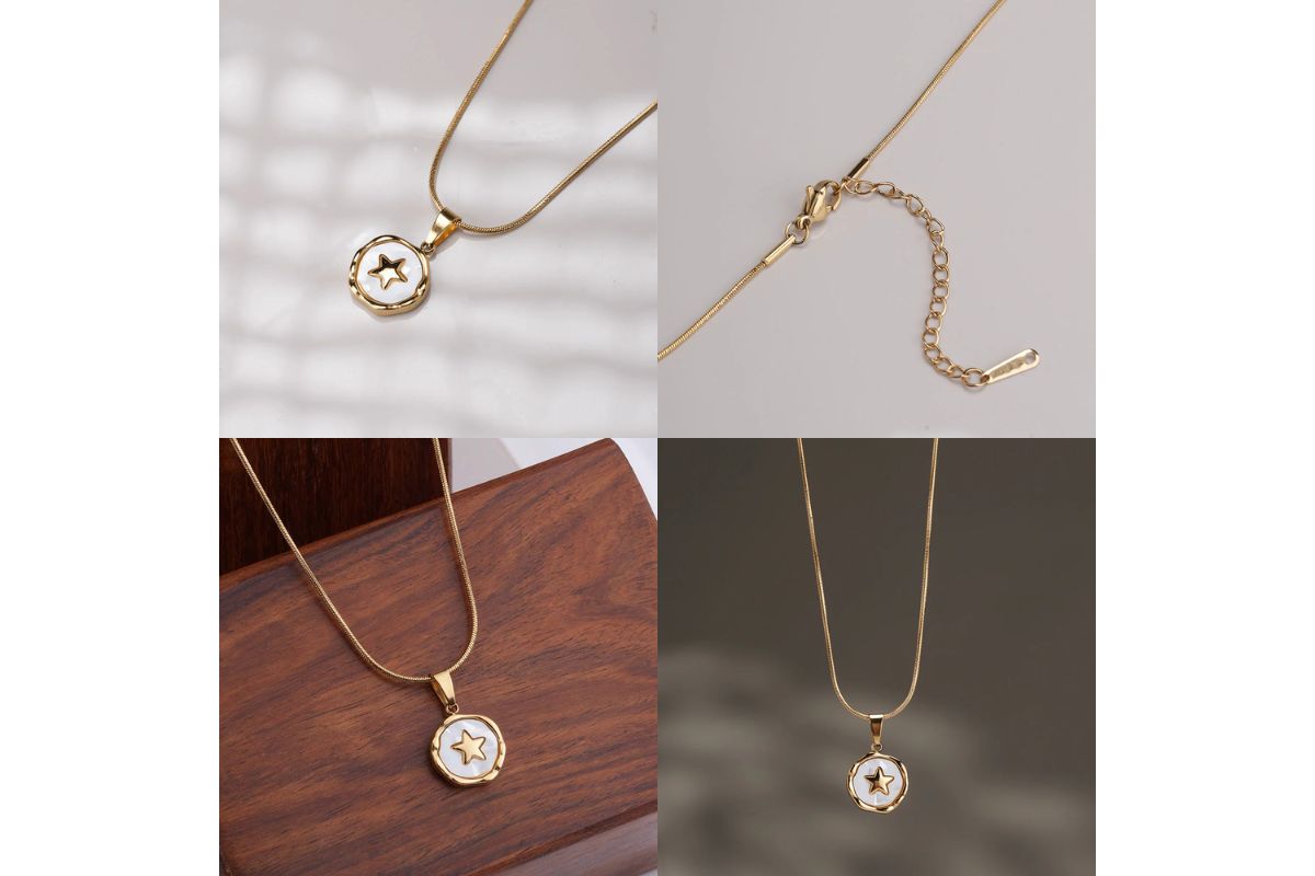 Orbit Star Necklace image