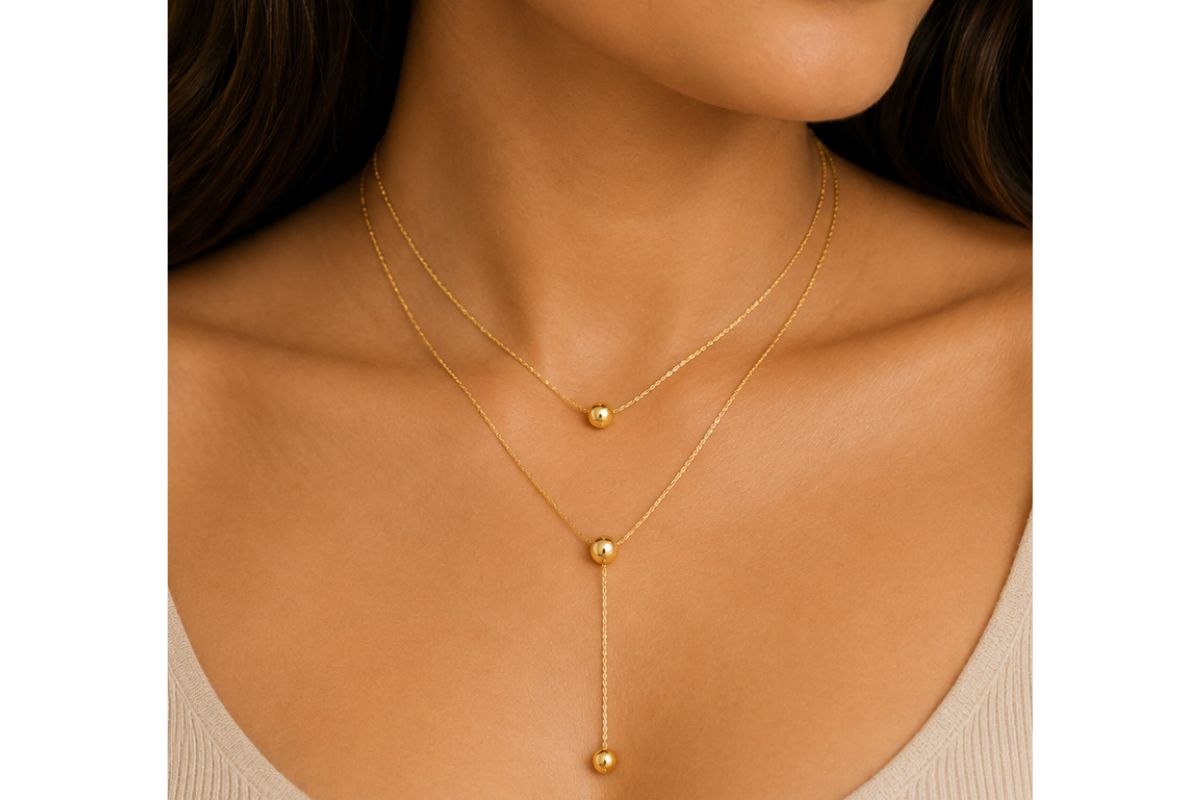Drop Bead Necklace image