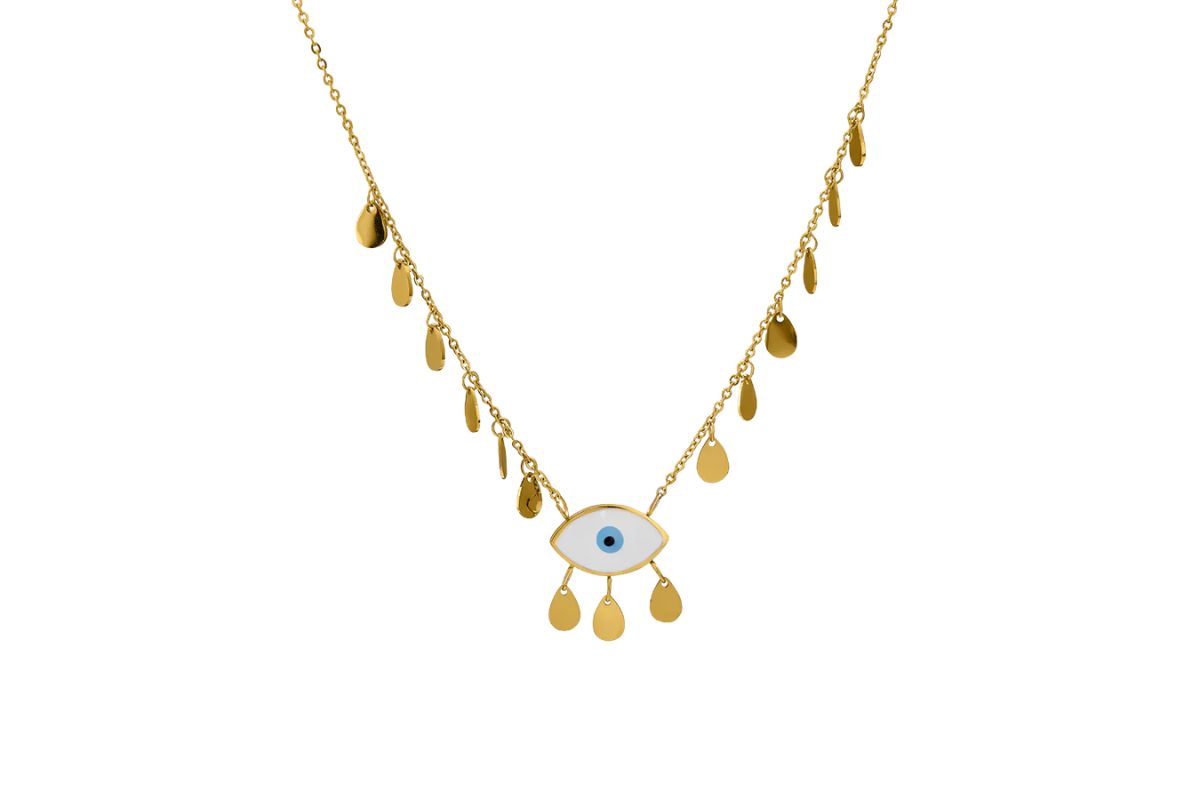 Mystic Eye Drizzle Necklace