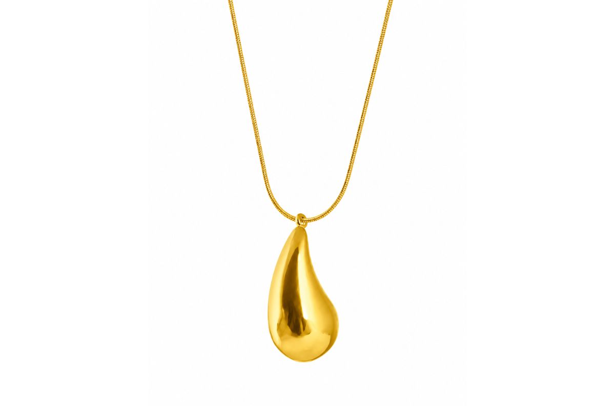Drop of Serenity Necklace Gold