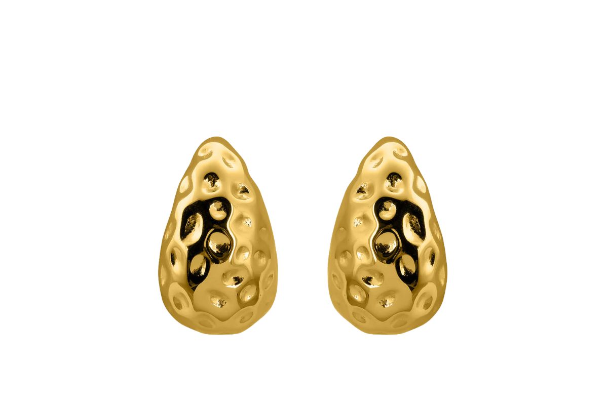 Dimpled Dew Earrings