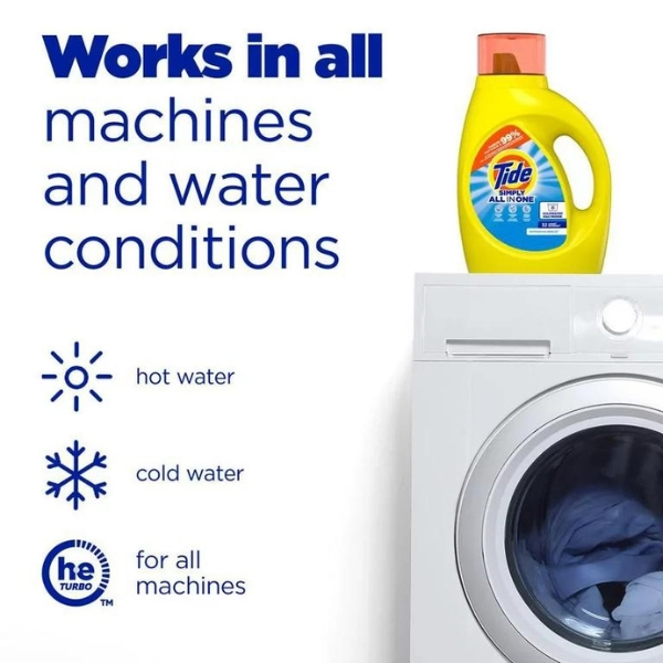 Tide Liquid Detergent Daybreak Fresh image