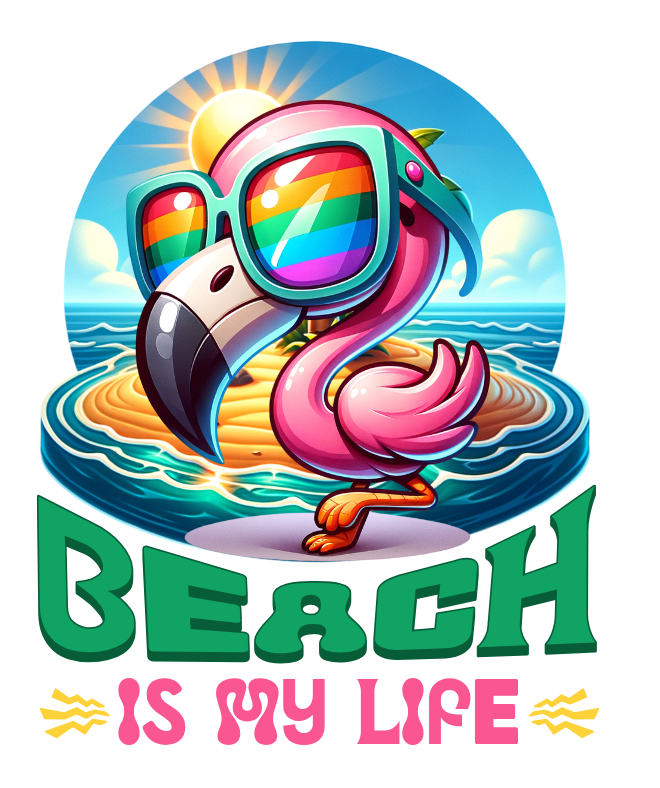Beach is my Life | Unisex Heavy Cotton Graphic T-Shirt