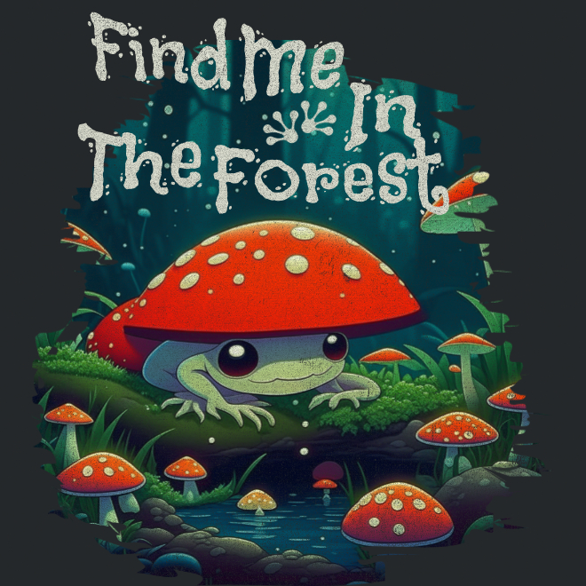 Find me in the Forest | Unisex Heavy Cotton Graphic T-Shirt