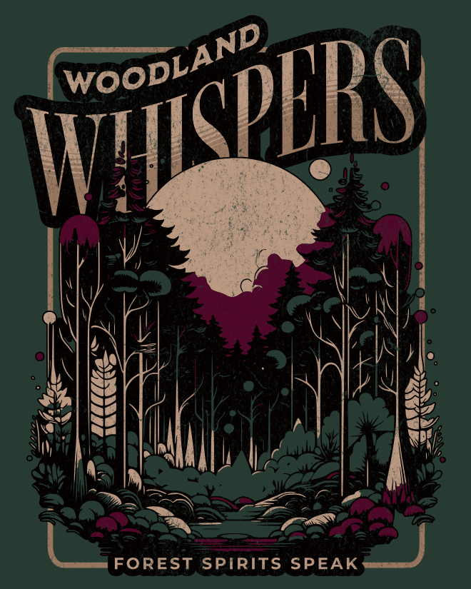Woodland Whispers | Unisex Heavy Cotton Graphic T-Shirt