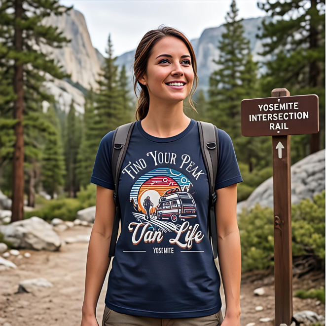 Find your Peak | Unisex Heavy Cotton Graphic T-Shirt image